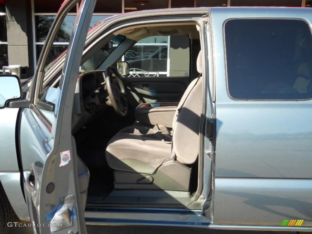 2006 Sierra 1500 SL Extended Cab - Stealth Gray Metallic / Dark Pewter photo #7