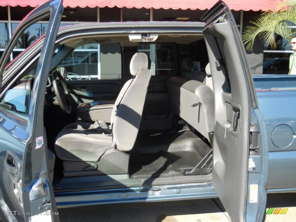 2006 Sierra 1500 SL Extended Cab - Stealth Gray Metallic / Dark Pewter photo #8