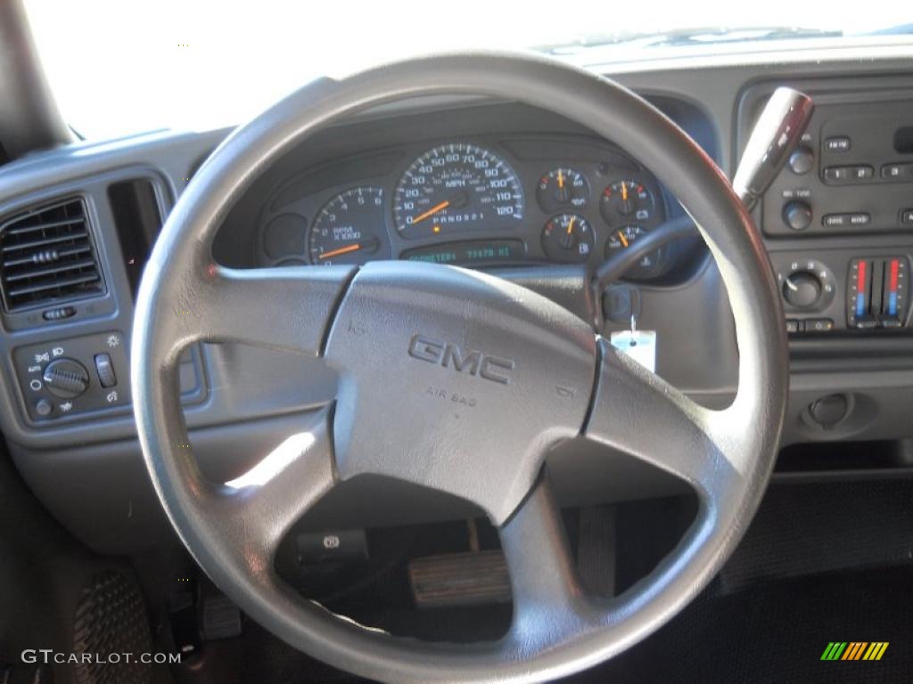 2006 Sierra 1500 SL Extended Cab - Stealth Gray Metallic / Dark Pewter photo #10