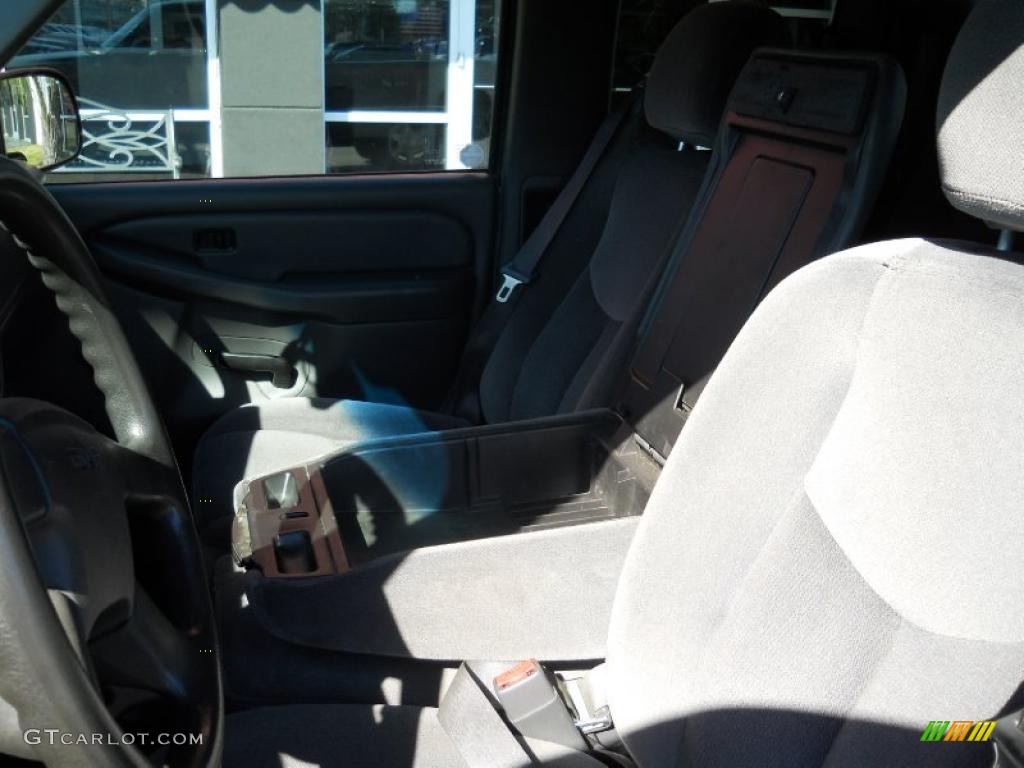 2006 Sierra 1500 SL Extended Cab - Stealth Gray Metallic / Dark Pewter photo #14