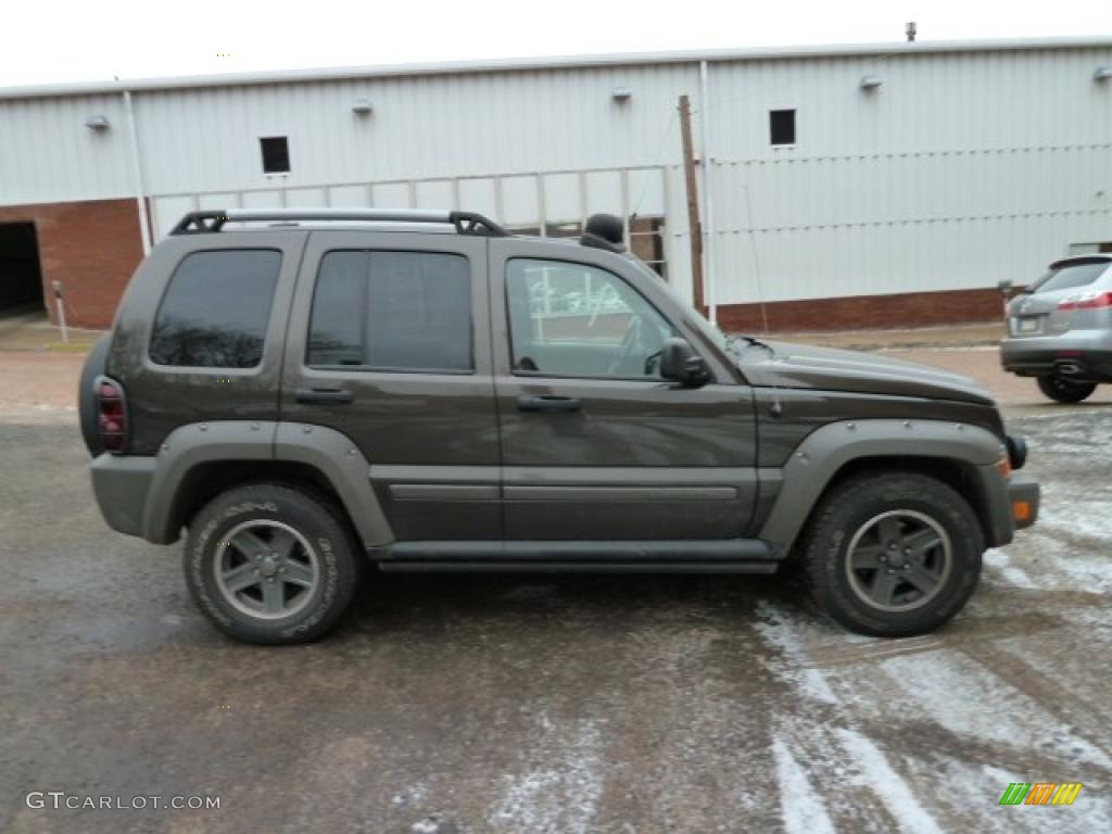 Dark Khaki Pearl 2006 Jeep Liberty Renegade 4x4 Exterior Photo #42582838