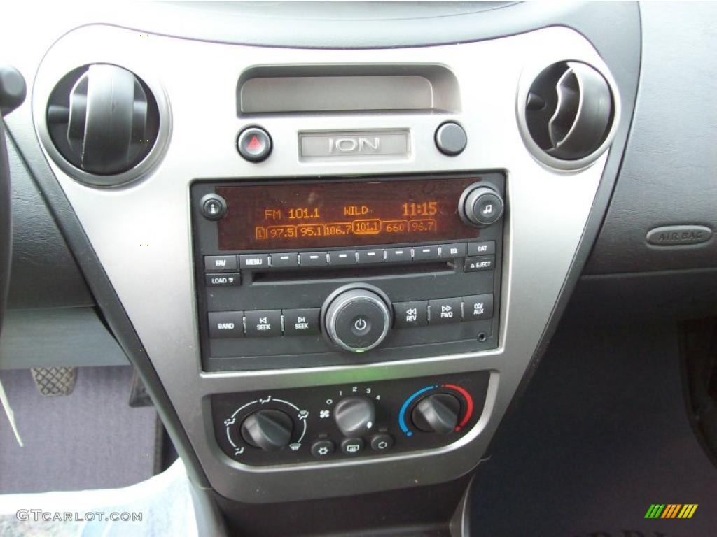 2006 Saturn ION Red Line Quad Coupe Controls Photo #42583106