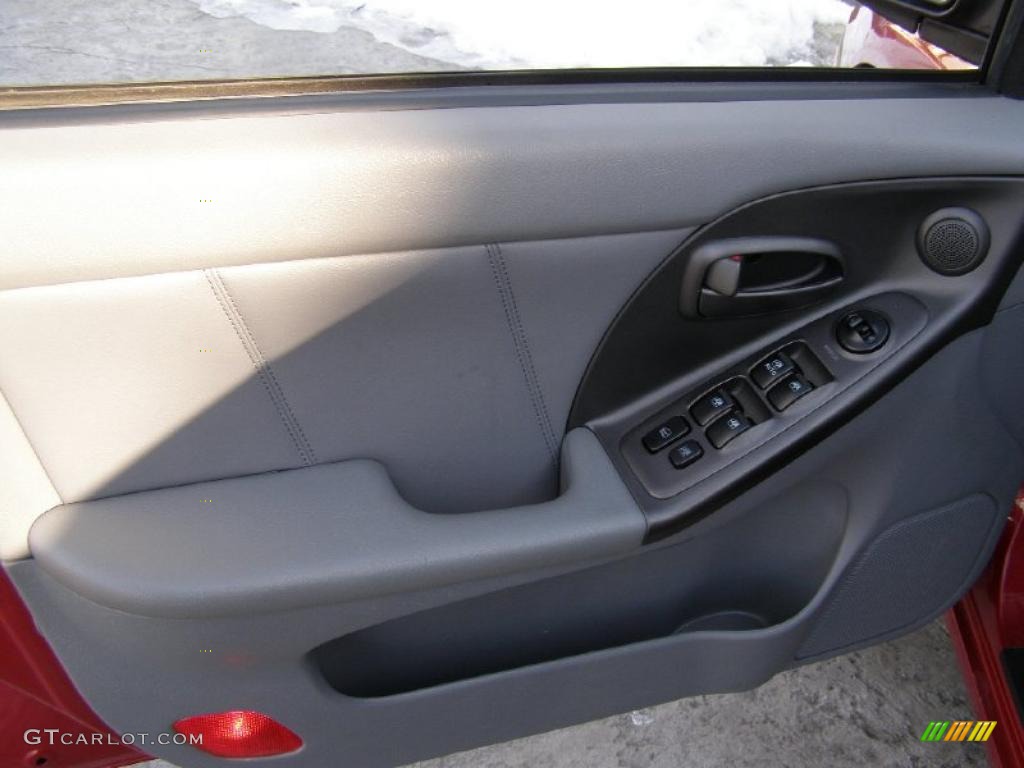 2004 Elantra GT Hatchback - Crimson Dark Red / Dark Gray photo #9