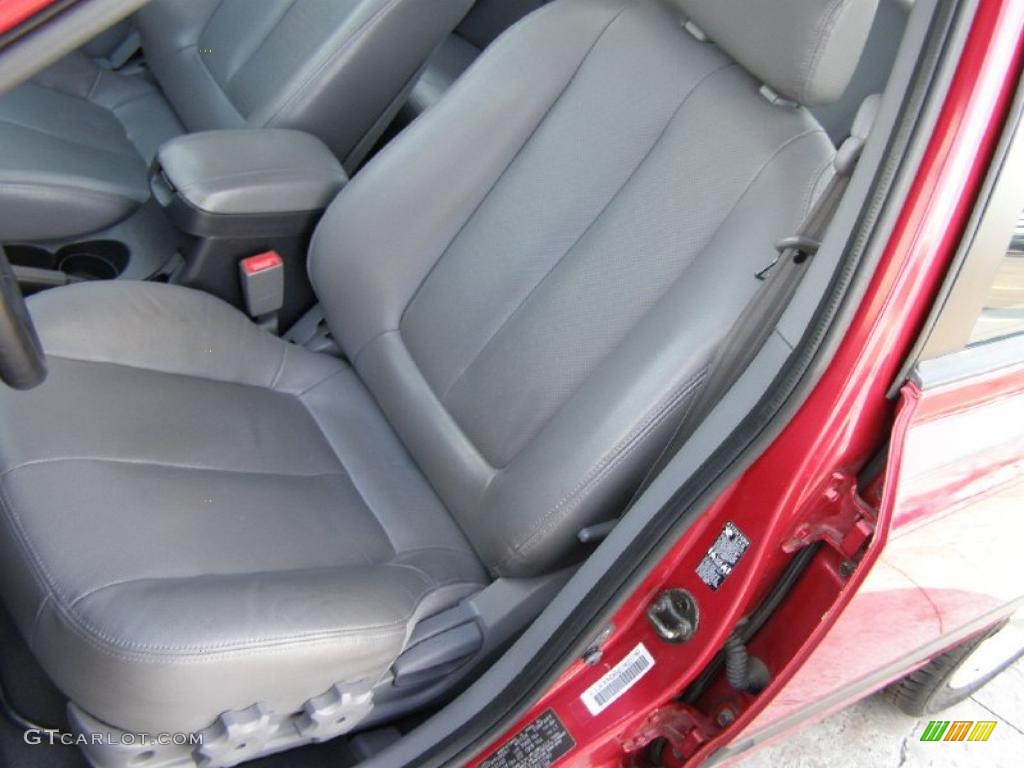 2004 Elantra GT Hatchback - Crimson Dark Red / Dark Gray photo #11