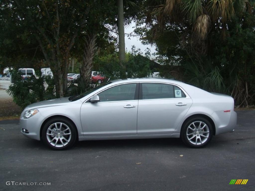 Silver Ice Metallic 2011 Chevrolet Malibu LTZ Exterior Photo #42584350