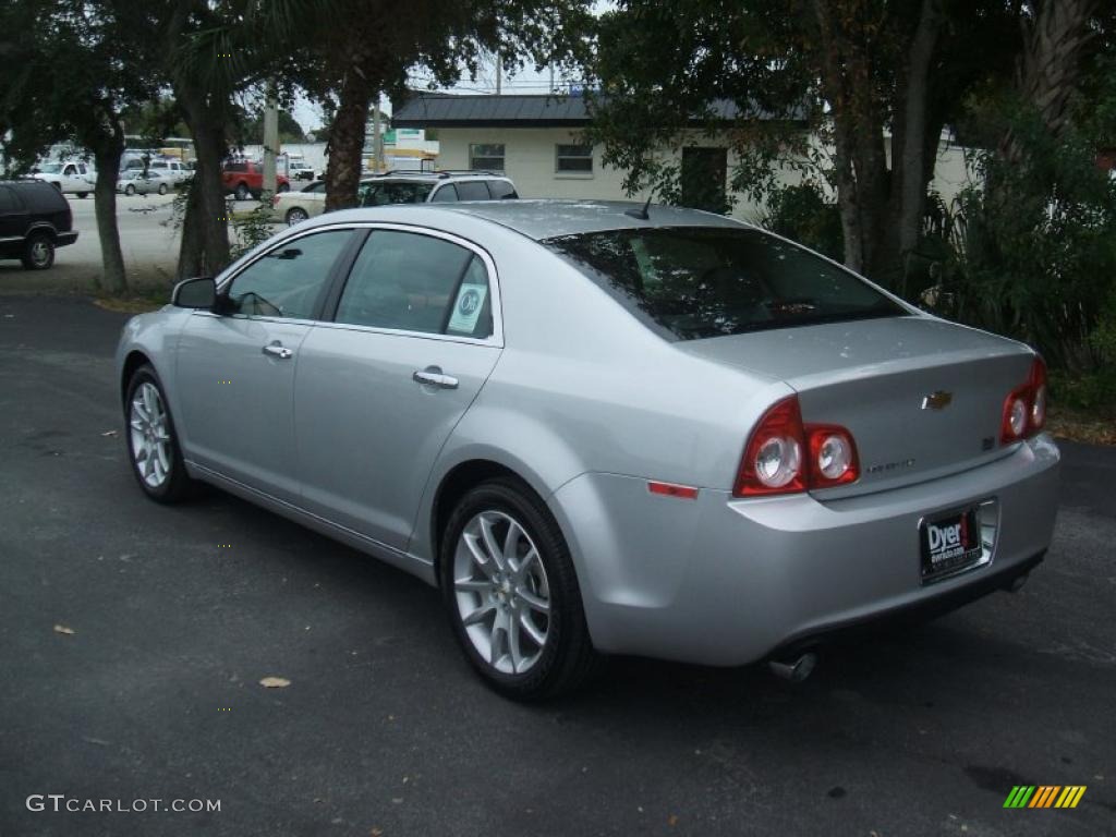 Silver Ice Metallic 2011 Chevrolet Malibu LTZ Exterior Photo #42584366
