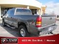 2002 Medium Charcoal Gray Metallic Chevrolet Silverado 1500 LS Crew Cab 4x4  photo #2