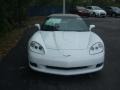 2011 Arctic White Chevrolet Corvette Convertible  photo #2