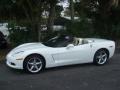 Arctic White 2011 Chevrolet Corvette Convertible Exterior