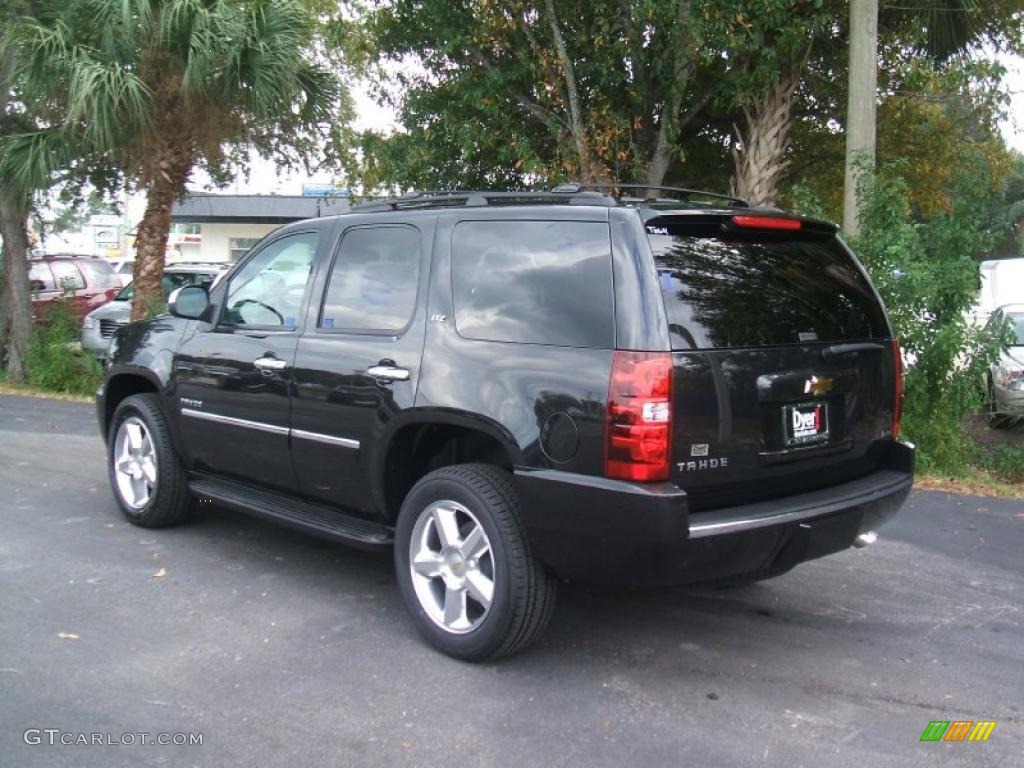 Black Granite Metallic 2011 Chevrolet Tahoe LTZ 4x4 Exterior Photo #42584794