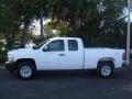 2011 Summit White Chevrolet Silverado 1500 Extended Cab 4x4  photo #3