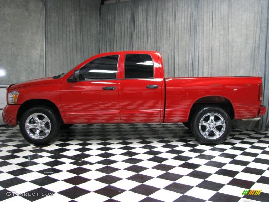 Flame Red Dodge Ram 1500