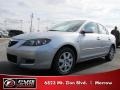 2007 Sunlight Silver Metallic Mazda MAZDA3 i Sedan  photo #1