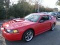 2002 Torch Red Ford Mustang GT Coupe  photo #1
