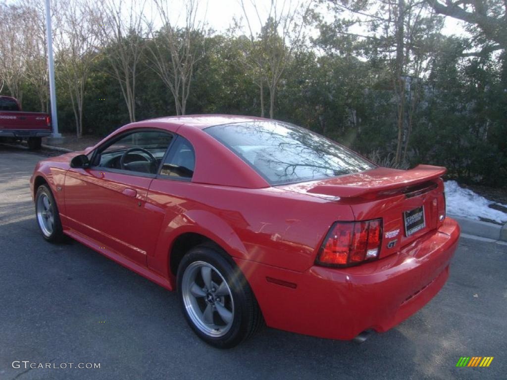 Torch Red 2002 Ford Mustang GT Coupe Exterior Photo #42589330
