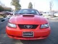 2002 Torch Red Ford Mustang GT Coupe  photo #8