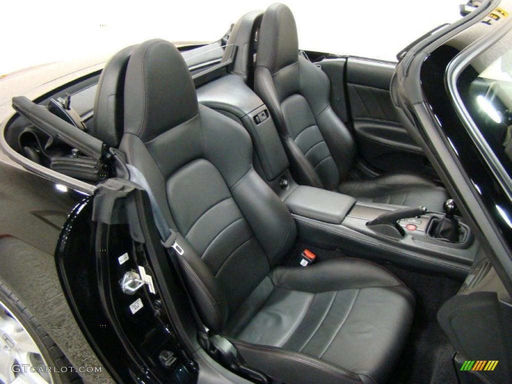 Black Interior 2009 Honda S2000 CR Roadster Photo #42590198