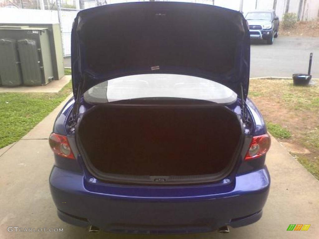 2003 MAZDA6 s Sedan - Sonic Blue Pearl / Black photo #15