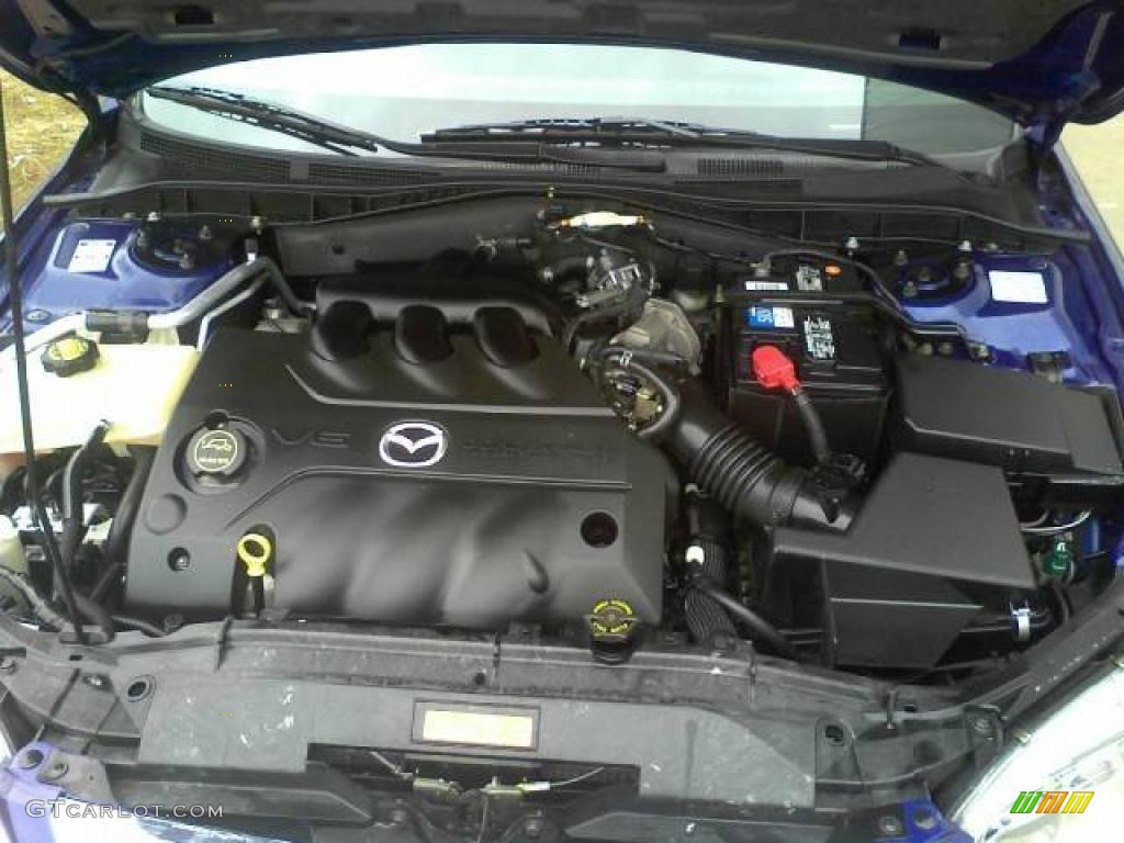 2003 Mazda MAZDA6 s Sedan 3.0 Liter DOHC 24 Valve V6 Engine Photo #42592842