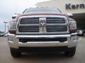 2011 Deep Cherry Red Crystal Pearl Dodge Ram 3500 HD Laramie Crew Cab 4x4 Dually  photo #8