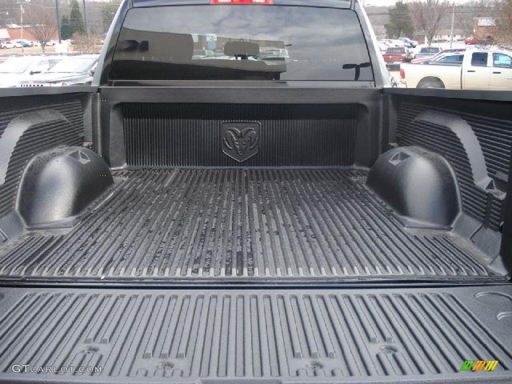 2011 Ram 1500 ST Quad Cab - Brilliant Black Crystal Pearl / Dark Slate Gray photo #13