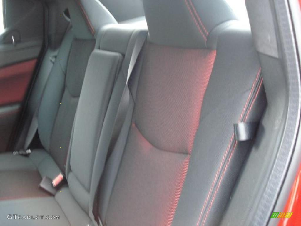 Black/Red Interior 2011 Dodge Avenger Mainstreet Photo #42594016