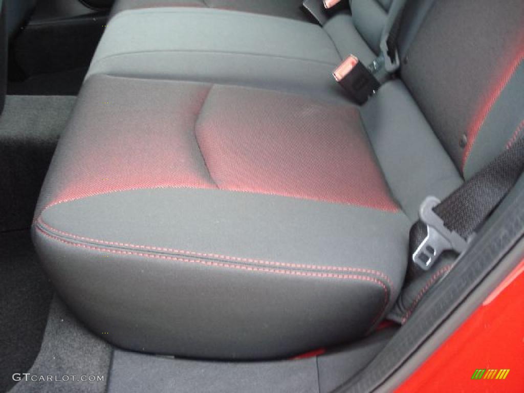 Black/Red Interior 2011 Dodge Avenger Mainstreet Photo #42594024