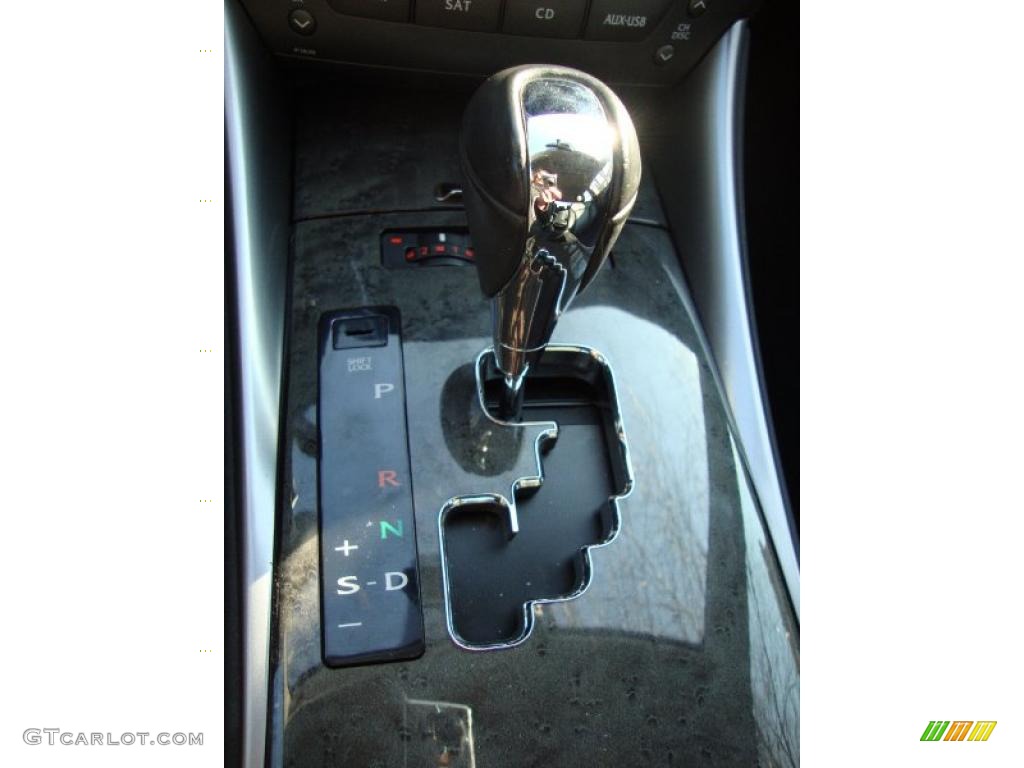 2010 Lexus IS 250 AWD 6 Speed Paddle-Shift Automatic Transmission Photo #42595800