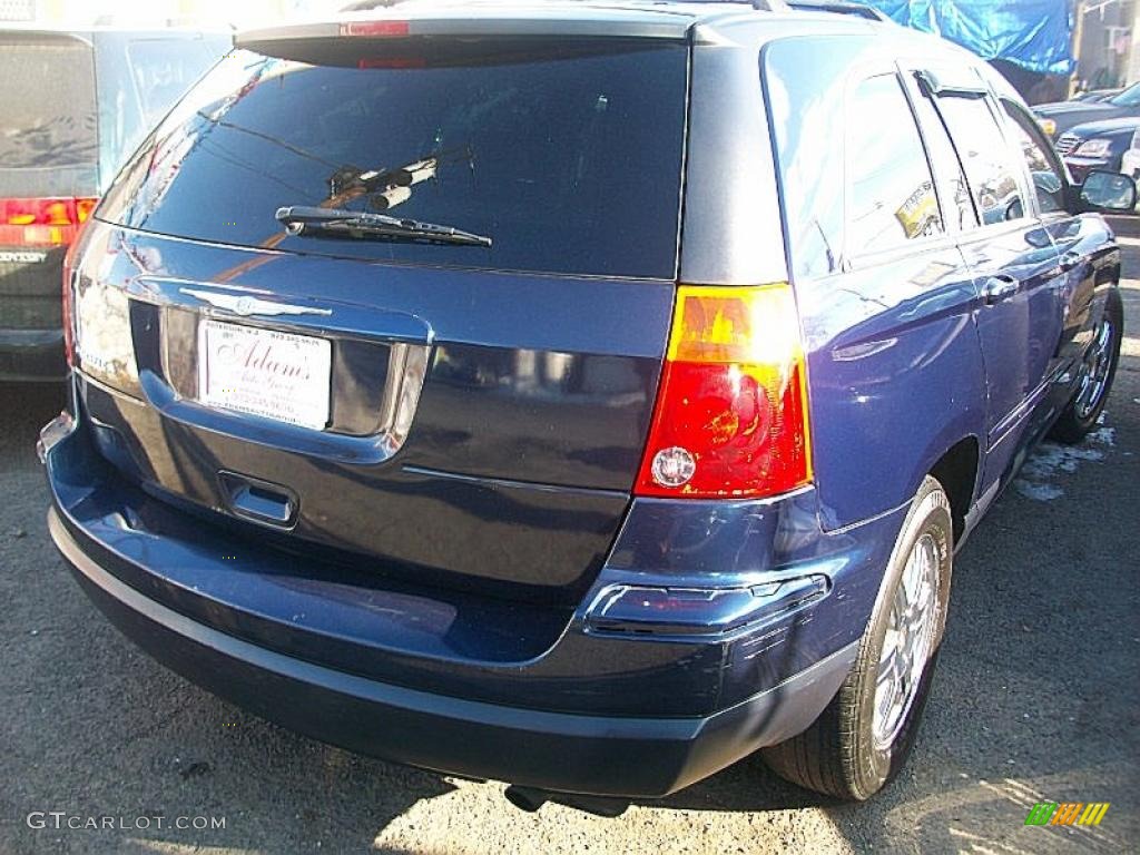 2004 Pacifica AWD - Midnight Blue Pearl / Light Taupe photo #5