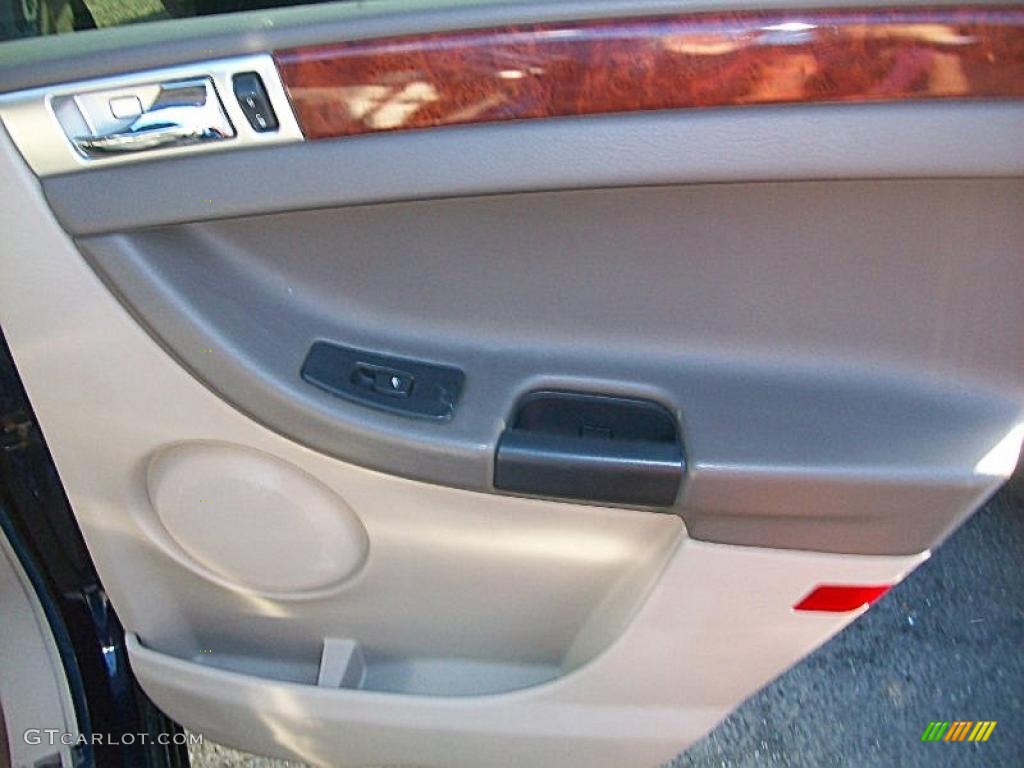 2004 Pacifica AWD - Midnight Blue Pearl / Light Taupe photo #25