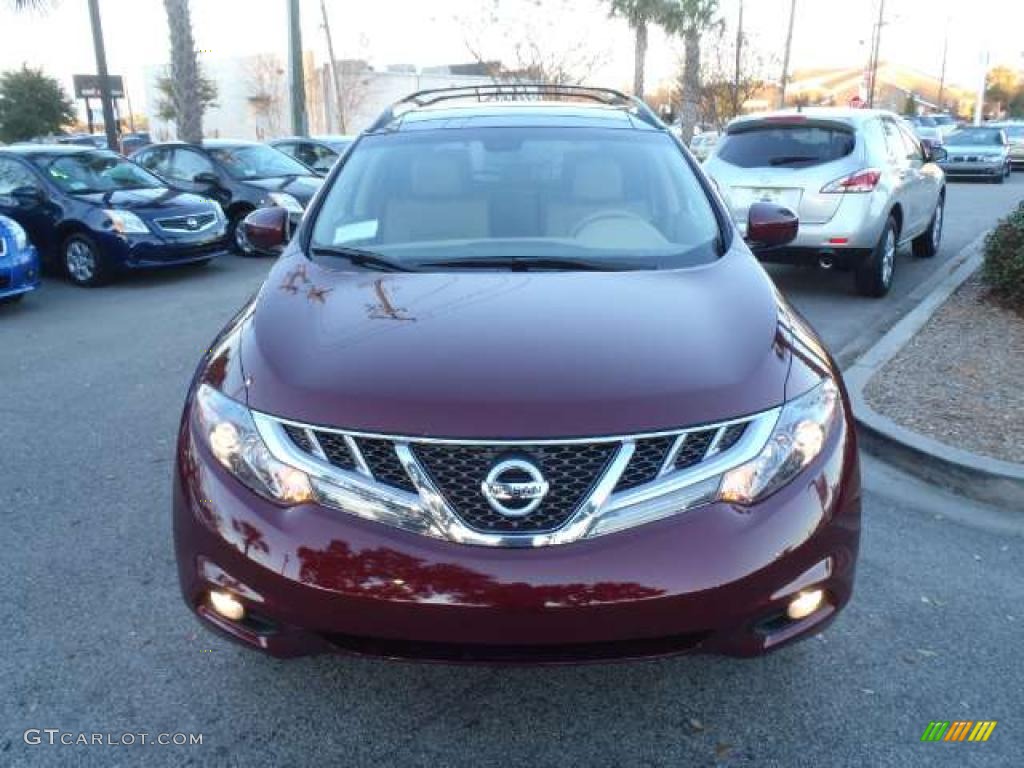 Merlot 2011 Nissan Murano SL Exterior Photo #42598092