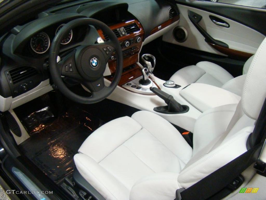 Silverstone II Interior 2008 BMW M6 Convertible Photo #42599096