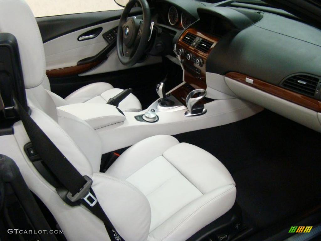 Silverstone II Interior 2008 BMW M6 Convertible Photo #42599172