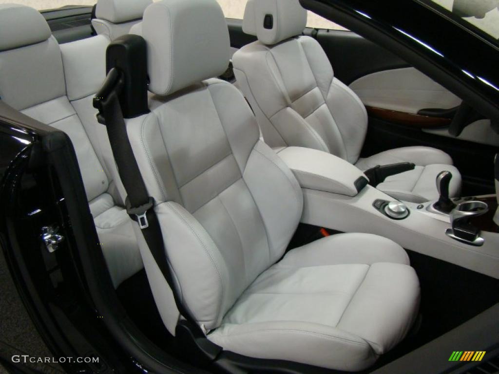 Silverstone II Interior 2008 BMW M6 Convertible Photo #42599184