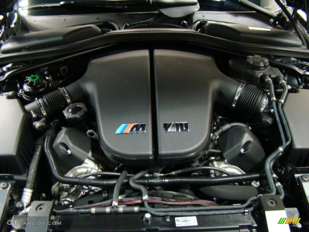 2008 BMW M6 Convertible 5.0 Liter DOHC 40-Valve VVT V10 Engine Photo #42599216