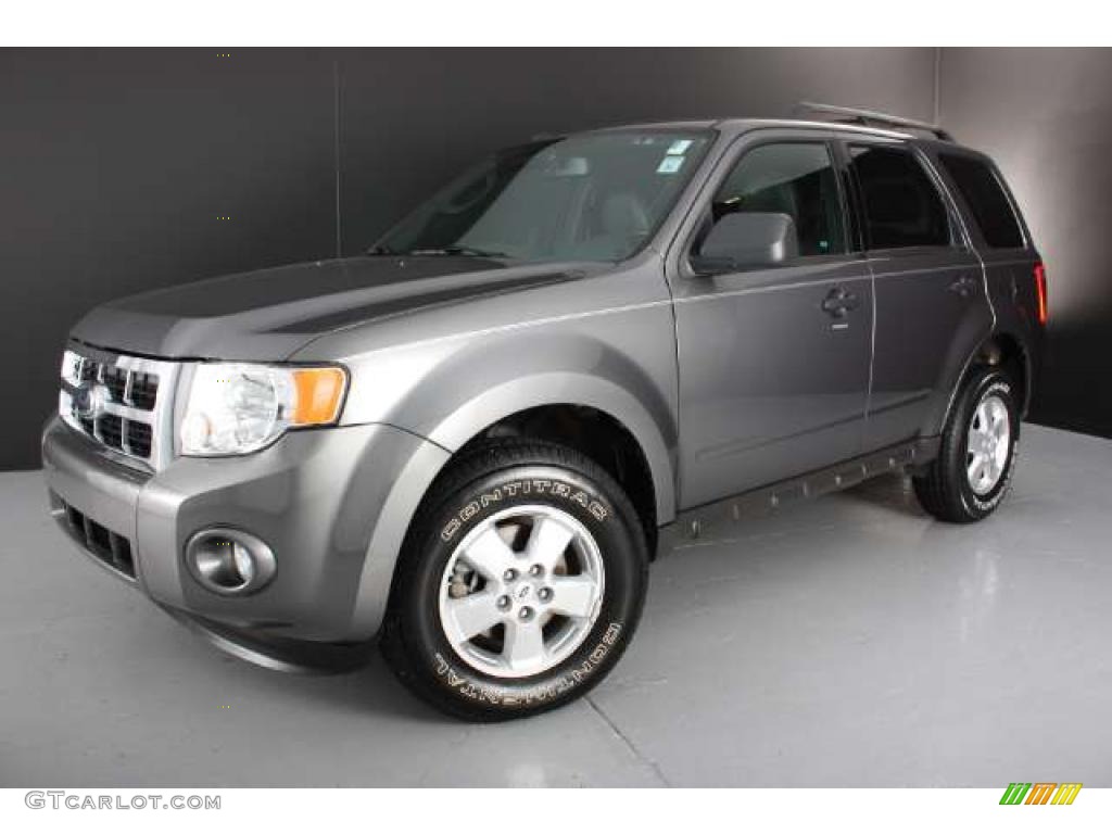 2009 Escape XLT V6 4WD - Sterling Grey Metallic / Charcoal photo #21