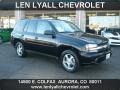 2008 Black Chevrolet TrailBlazer LS 4x4  photo #1