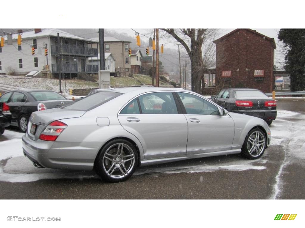 Iridium Silver Metallic 2008 Mercedes-Benz S 63 AMG Sedan Exterior Photo #42602456