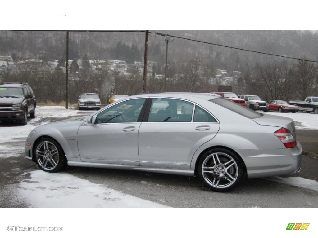 Iridium Silver Metallic 2008 Mercedes-Benz S 63 AMG Sedan Exterior Photo #42602536