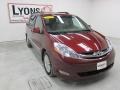 2008 Salsa Red Pearl Toyota Sienna Limited  photo #21