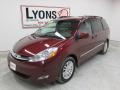2008 Salsa Red Pearl Toyota Sienna Limited  photo #24
