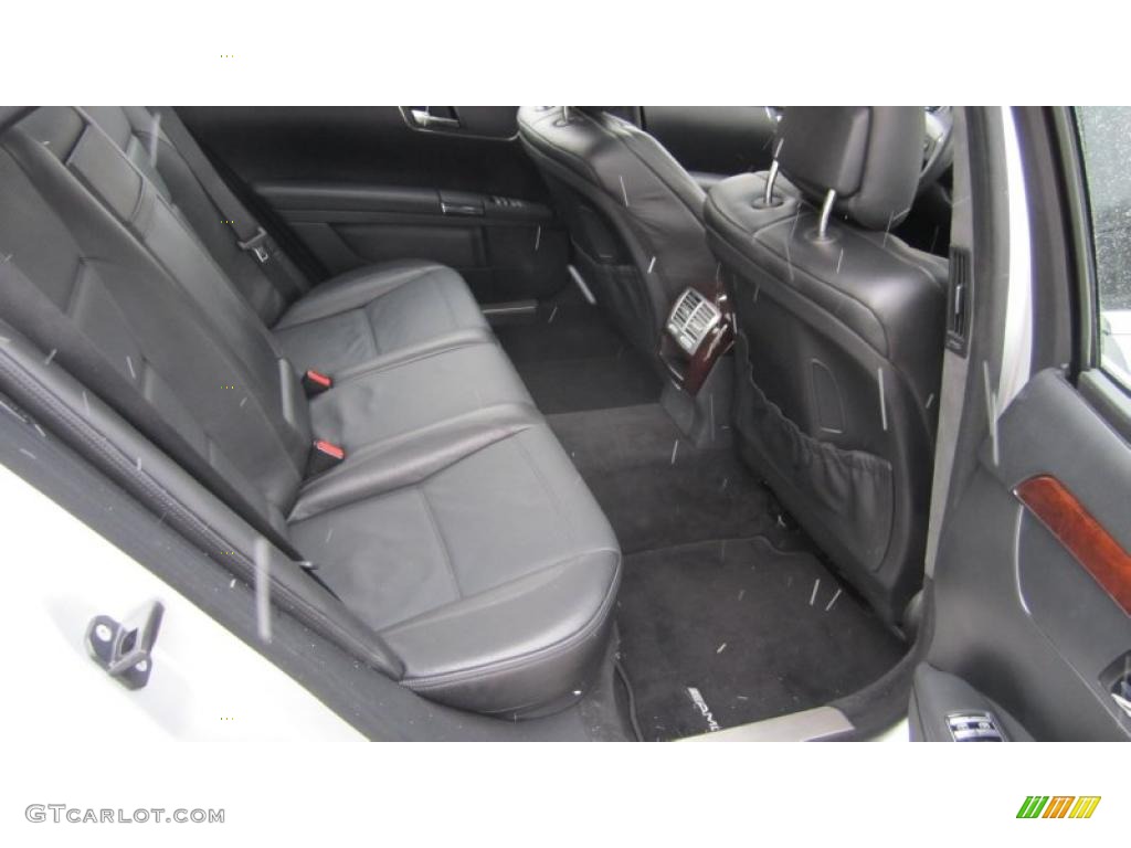 Black Interior 2008 Mercedes-Benz S 63 AMG Sedan Photo #42602760