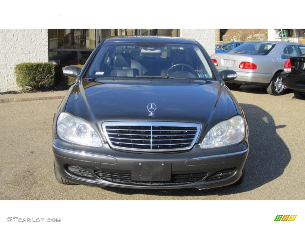 2003 S 500 4Matic Sedan - Tectite Grey Metallic / Charcoal photo #11