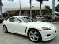 Whitewater Pearl 2005 Mazda RX-8 Sport Exterior