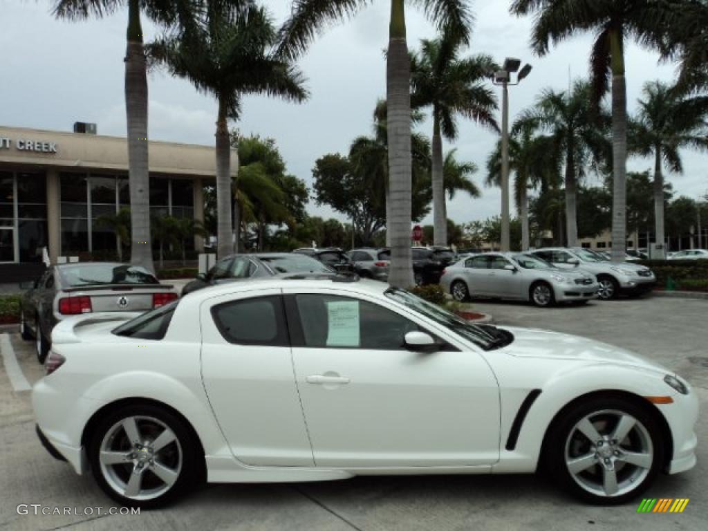 Whitewater Pearl 2005 Mazda RX-8 Sport Exterior Photo #42603444