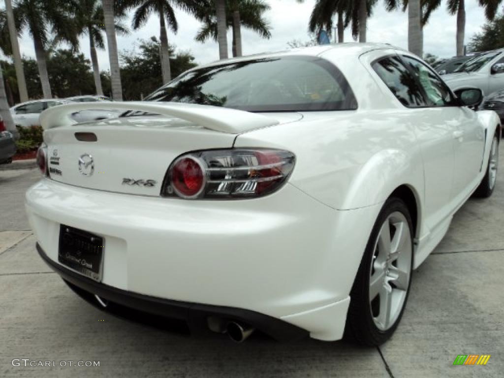 Whitewater Pearl 2005 Mazda RX-8 Sport Exterior Photo #42603456