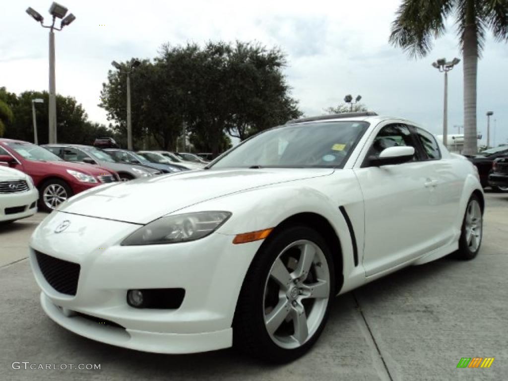 Whitewater Pearl 2005 Mazda RX-8 Sport Exterior Photo #42603568