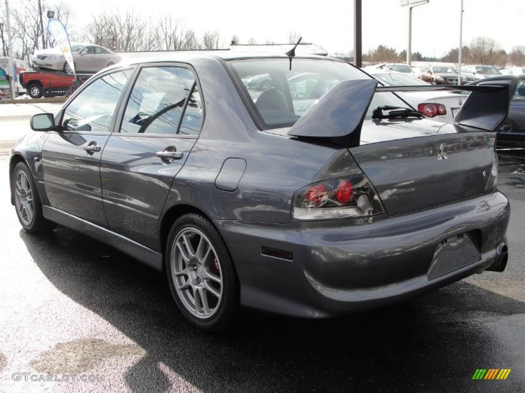 Tarmac Black 2006 Mitsubishi Lancer Evolution IX Exterior Photo #42603580