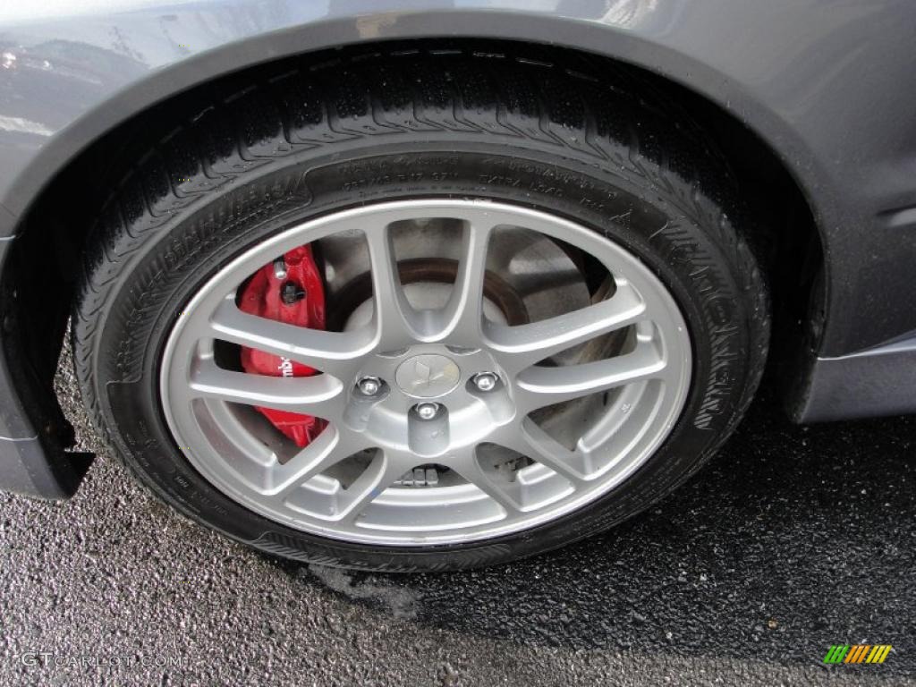 2006 Lancer Evolution IX - Tarmac Black / Black Alcantara photo #5