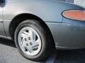 1998 Medium Pewter Grey Metallic Ford Escort LX Sedan  photo #4